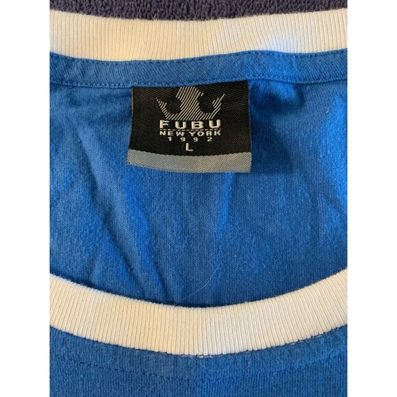 Fubu Blue T-shirt Dress Large - Picture 4 of 10